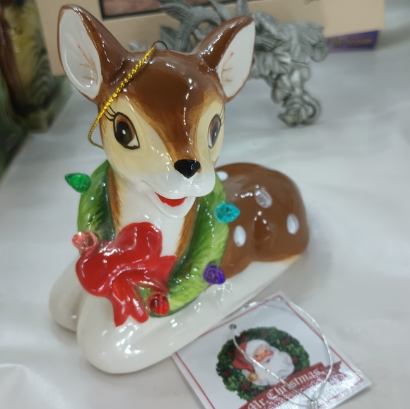 Mr. Christmas Illuminated Deer Ornament - Picture 1 of 9